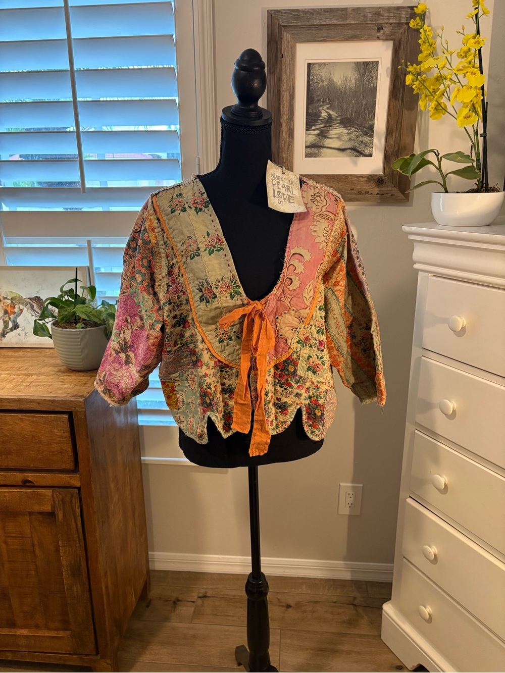 Magnolia Pearl NWT Kalamkari Andhra Jacket in Wonderland, OS
